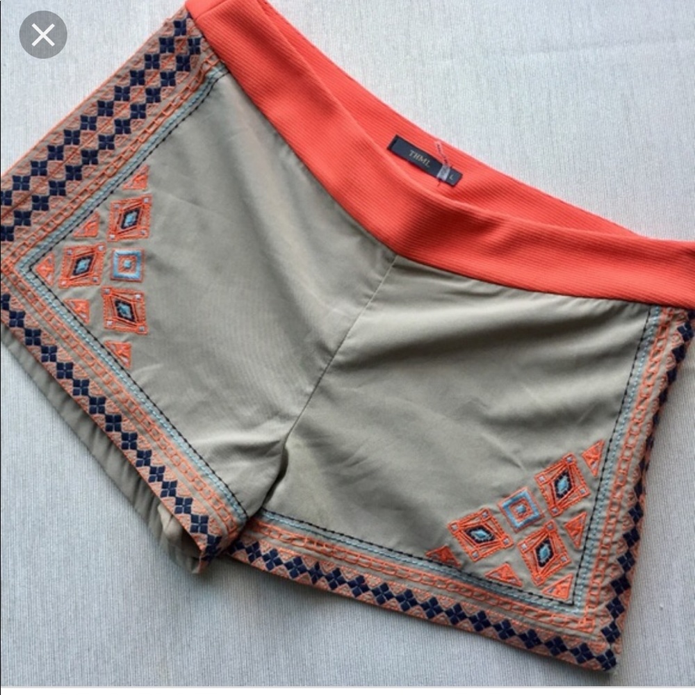 THML Beautifully Embroidered Shorts